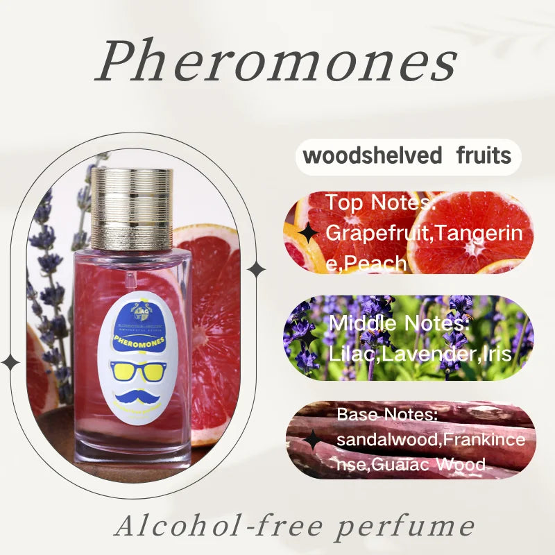 100% Branded Original Perfume Floral Woody Notes Men’s Perfume Women’s Dating Charming Fragrance Deodorant Long Lasting